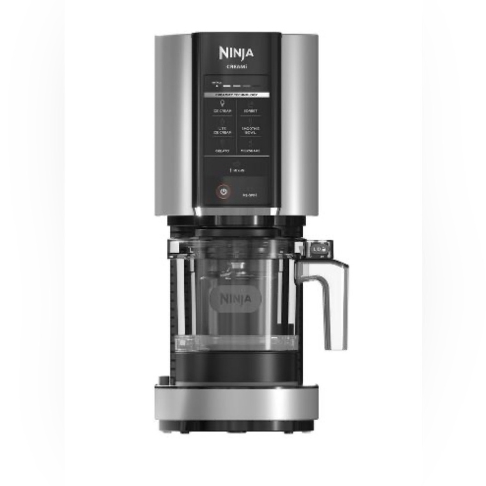 Ninja CREAMi Stainless Steel Ice Cream Maker, 7 One-Touch Programs NC301